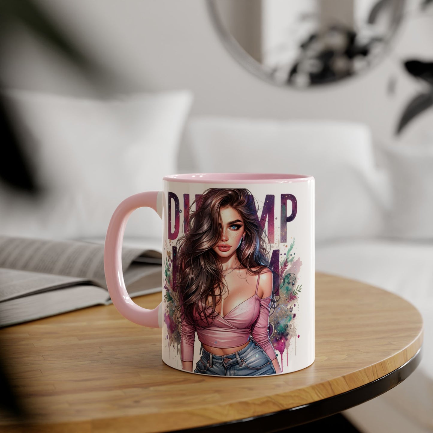 Dump Him Funny Accent Mug 11oz