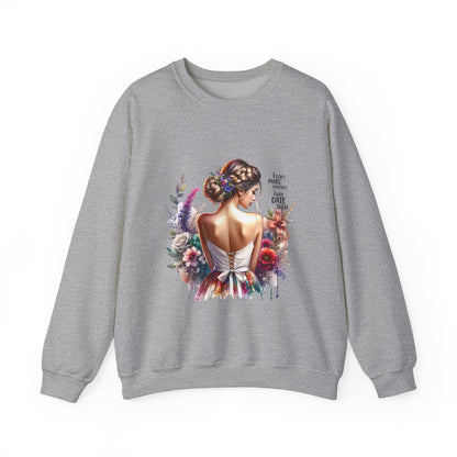 I Don`t  Make Mistakes, I Just Date Them Floral Art Sweatshirt, Unisex Pullover, Cozy Gift, Spring Fashion, Artwork Apparel, Perfect for Mother's Day