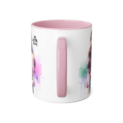 It's Not Me, It's You Humoristic Vibrant Accent Mug, Espresso Lover's Gift, Stunning Art Print Mug, Unique Coffee Cup, Colorful Tea Mug, Perfect for Birthdays, Cozy Vibes
