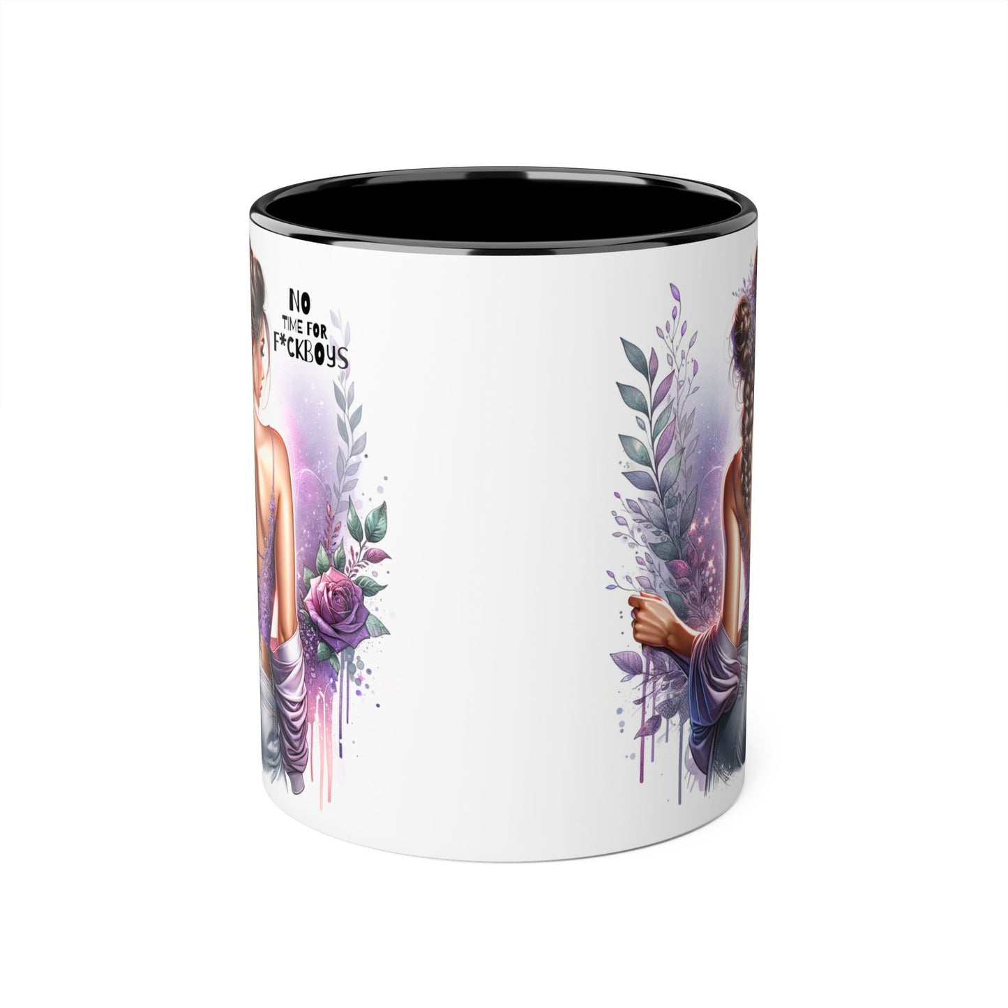 Funny Accent Mug - No Time For F*boys 11oz