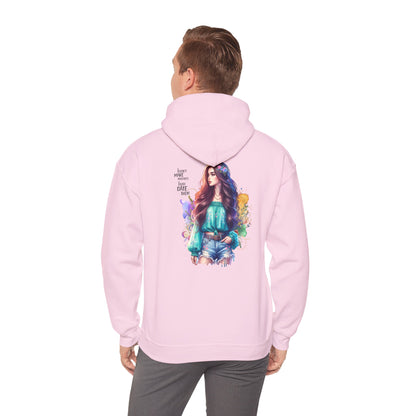 I Don`t  Make Mistakes, I Just Date Them Vibrant Artistic Hoodie - Unisex Heavy Blend™ Hooded Sweatshirt, Casual Wear, Gifts for Art Lovers, Cozy Lounging, Unique Fashion