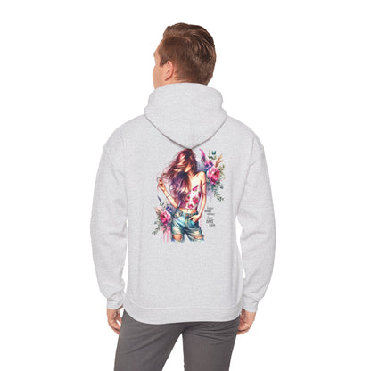 I Don`t  Make Mistakes, I Just Date Them Floral Art Unisex Hoodie | Cozy Sweatshirt for Women, Gift for Her, Spring Fashion, Relaxed Style, Stylish Sweatshirt