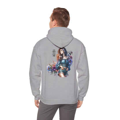 Breakup Hoodie - Unisex Hooded Sweatshirt Lost You and Found Me Design