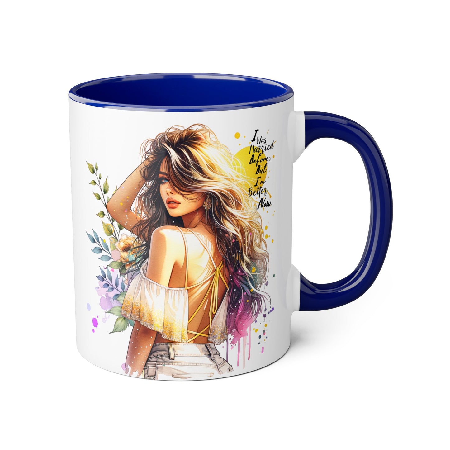 I Was Married Before But I'm Better Now Inspirational Accent Mug, 11oz Coffee Cup, Artistic Mug for Self-Love, Unique Gift for Friends, Motivational Gift Idea, Perfect for [...]