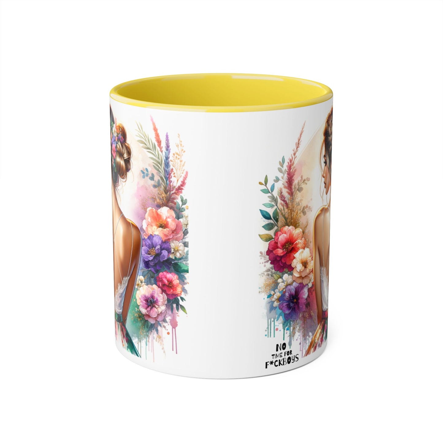 Funny Accent Mug - No Time For F*boys 11oz