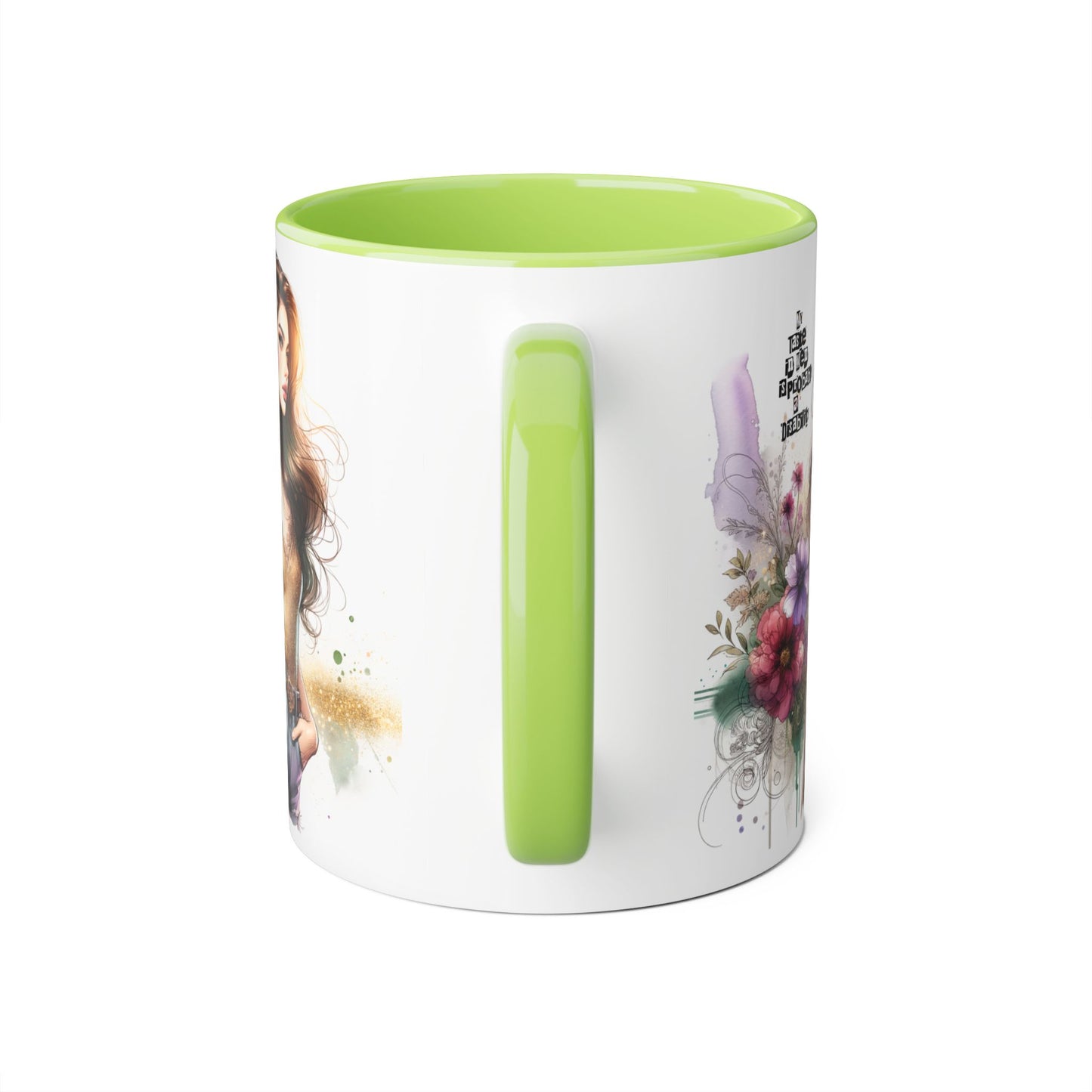 Funny Accent Mug - My Taste in Men is Probably a Disability Humor 11oz Cup