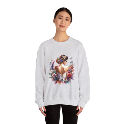 I Don`t  Make Mistakes, I Just Date Them Floral Art Sweatshirt, Unisex Pullover, Cozy Gift, Spring Fashion, Artwork Apparel, Perfect for Mother's Day