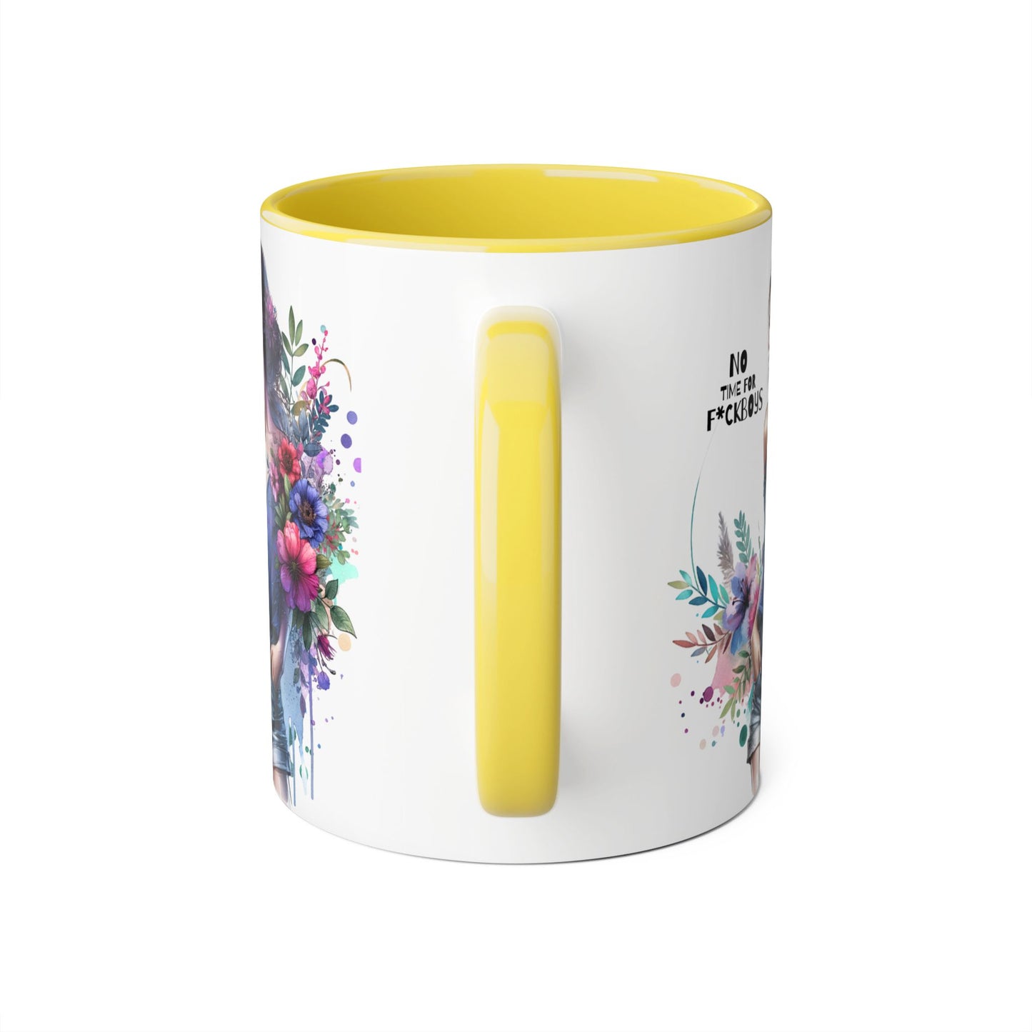 Funny Accent Mug - No Time For F*boys 11oz