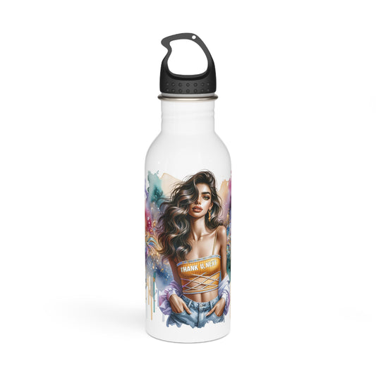 Thank U, Next Vibrant Stainless Steel Water Bottle with Artistic Design, Motivational Fitness Gift, Eco-Friendly Hydration, Gym Accessory, Summer [...]