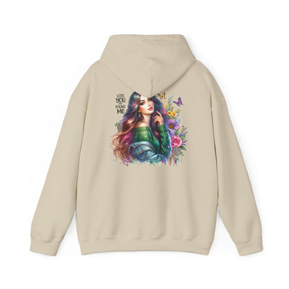 Breakup Hoodie - Unisex Hooded Sweatshirt Lost You and Found Me Design