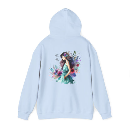 I Don`t  Make Mistakes, I Just Date Them Artistic Floral Hoodie - Women’s Fashion, Cozy Sweatshirt, Graphic Pullover, Gift for Her, Trendy Streetwear