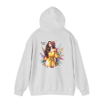 Thank U, Next Bohemian Chic Hoodie - Relaxed Fit Unisex Sweatshirt, Casual Style, Everyday Wear, Gift for Her, Art-Inspired Apparel