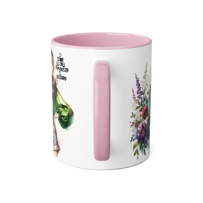 Funny Accent Mug - My Taste in Men is Probably a Disability Humor 11oz Cup