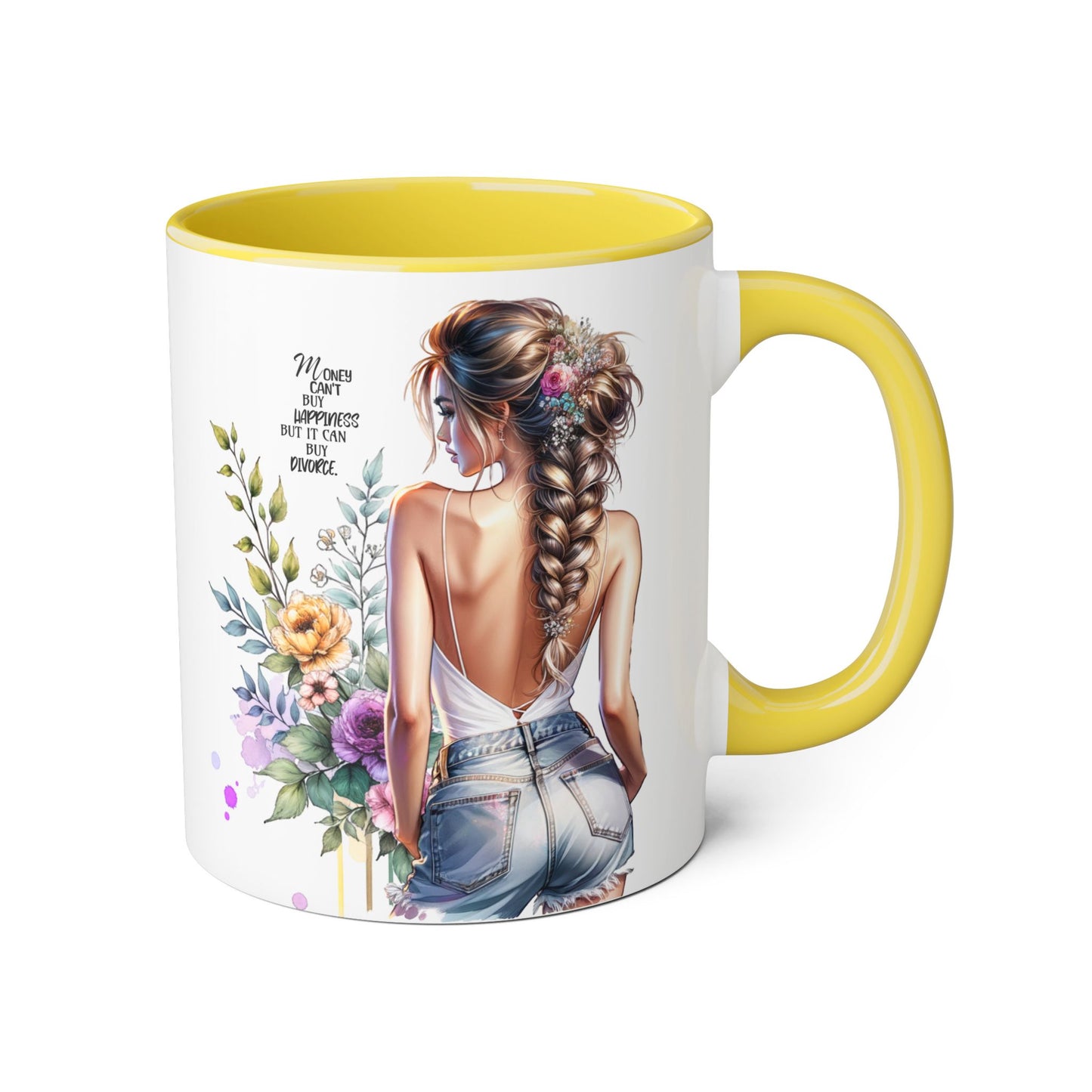 Mug - Money Can't Buy Happiness But It Can Buy Divorce Humoristic