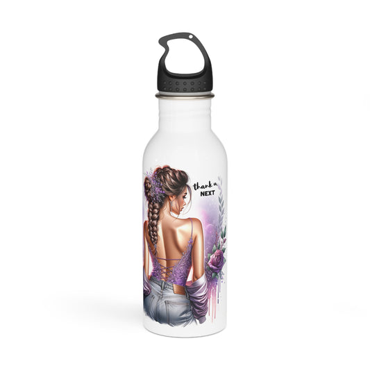 Thank U, Next Stylish Stainless Steel Water Bottle - Inspirational Design for Fitness, Outdoor Adventures, Gifts for Her, Travel Companion, [...]