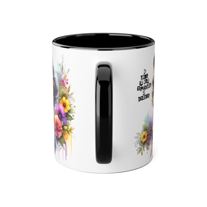 Funny Accent Mug - My Taste in Men is Probably a Disability Humor 11oz Cup