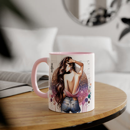 If I'm Too Much, Then Go Find Less Artistic Coffee Mug, Inspirational Gift, Motivational Drinkware, Unique Home Decor, Creative Artware