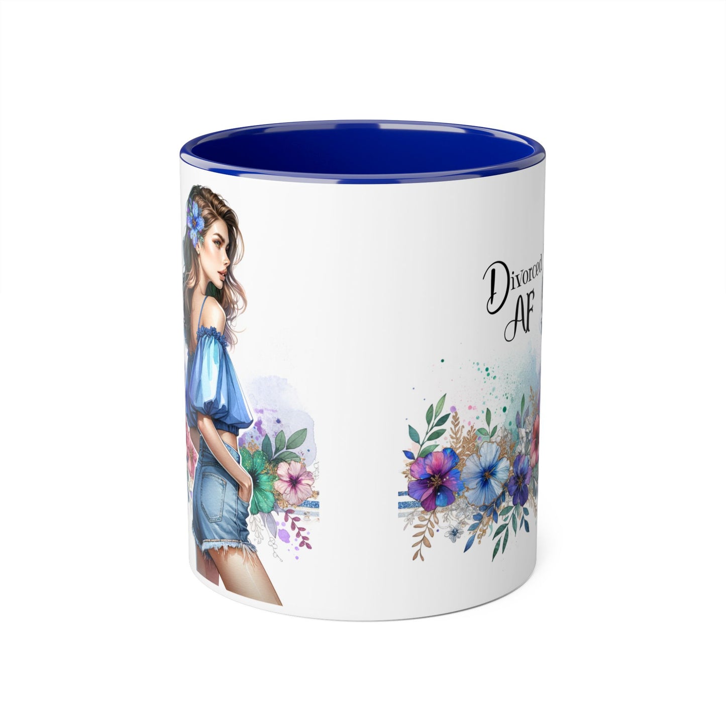 Divorced AF Accent Mug | Floral Design | Coffee Cup for Empowerment | Gift for Divorcees | Self-Care Mug | Celebrating New Beginnings [...]