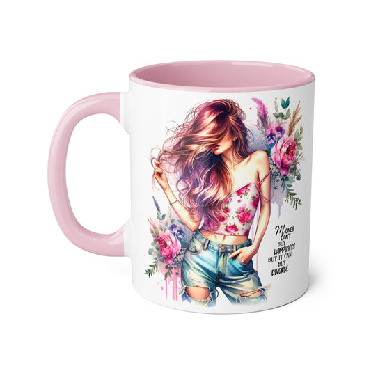 Mug - Money Can't Buy Happiness But It Can Buy Divorce Humoristic