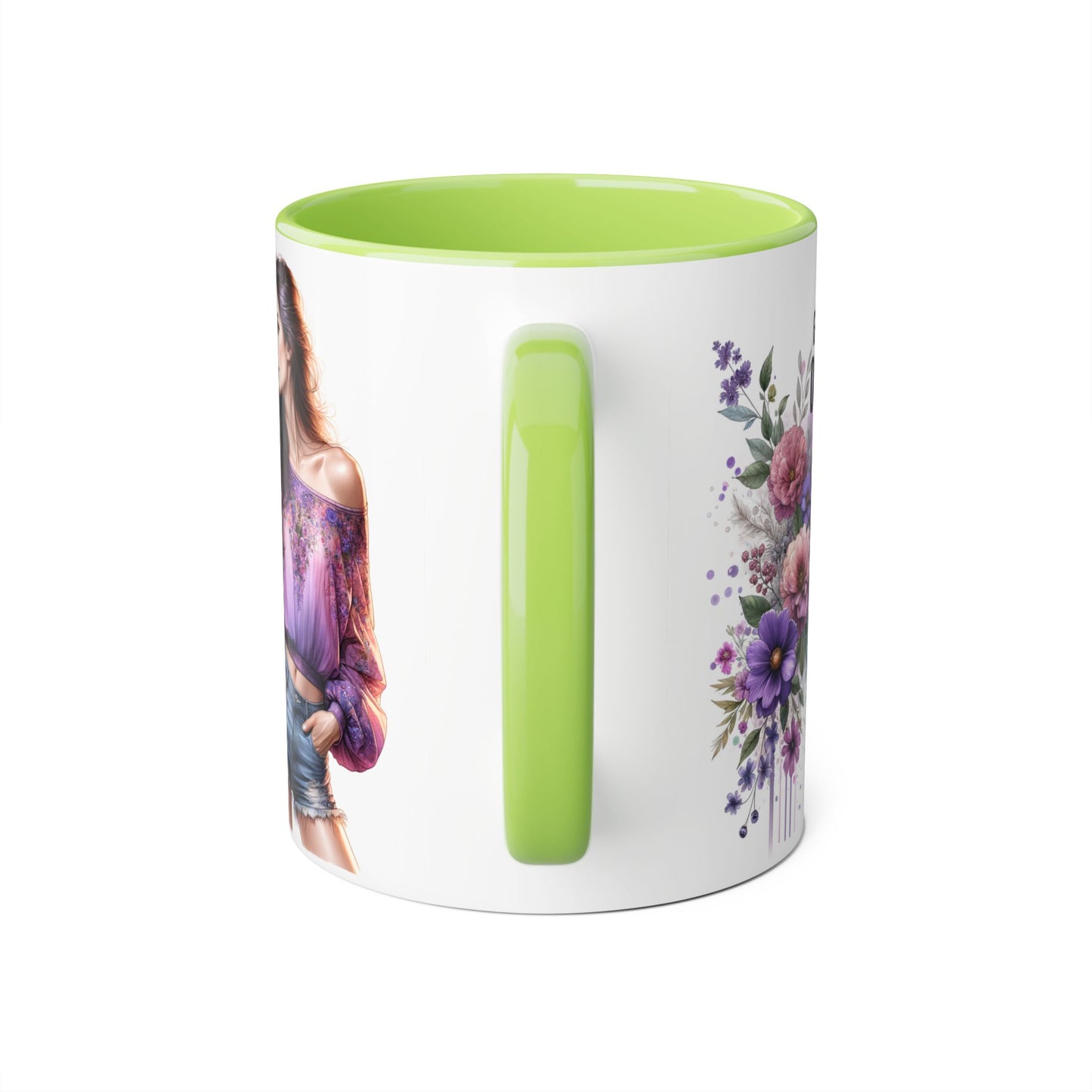 Floral Game Over Mug - Fun Coffee Cup, Gift for Game Lovers, Cute Floral Drinkware, Unique Mother's Day Gift, Tea Mug