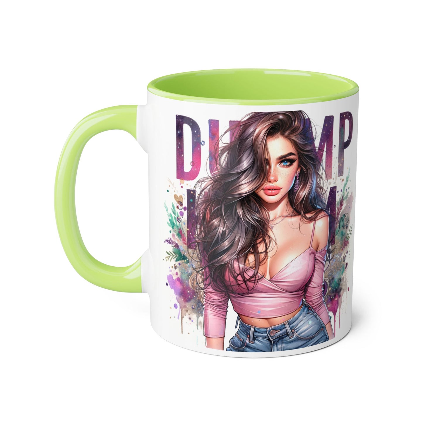 Dump Him Funny Accent Mug 11oz