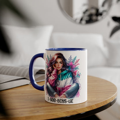 1-800-BOYS-LIE Colorful Feminine Accent Mug with Floral Design - Perfect for Stylish Coffee Lovers, Unique Gift for Birthdays, Holidays, and [...]