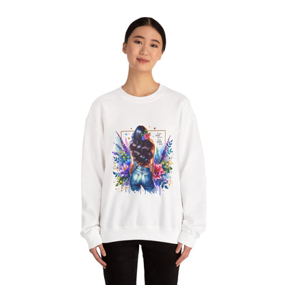 I Don`t  Make Mistakes, I Just Date Them Colorful Art Sweatshirt, Stylish Crewneck, Floral Design, Unisex Apparel, Gift for Her, Cozy Fashion, Unique Artwork Sweatshirt