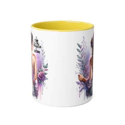 Funny Accent Mug - My Taste in Men is Probably a Disability Humor 11oz Cup