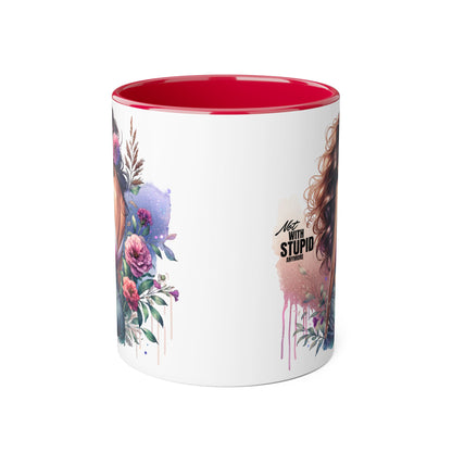 Mug - Not With Stupid Anymore Humoristic 11oz Accent Mug