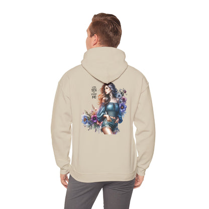 Breakup Hoodie - Unisex Hooded Sweatshirt Lost You and Found Me Design