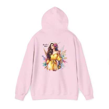 Thank U, Next Bohemian Chic Hoodie - Relaxed Fit Unisex Sweatshirt, Casual Style, Everyday Wear, Gift for Her, Art-Inspired Apparel