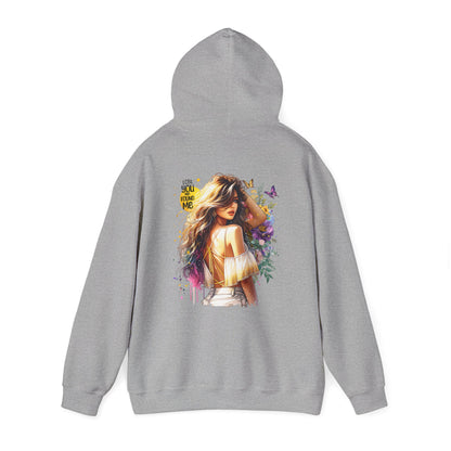 Breakup Hoodie - Unisex Hooded Sweatshirt Lost You and Found Me Design