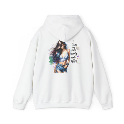 Women's Empowerment Hooded Sweatshirt - I Am My Own Happily Ever After