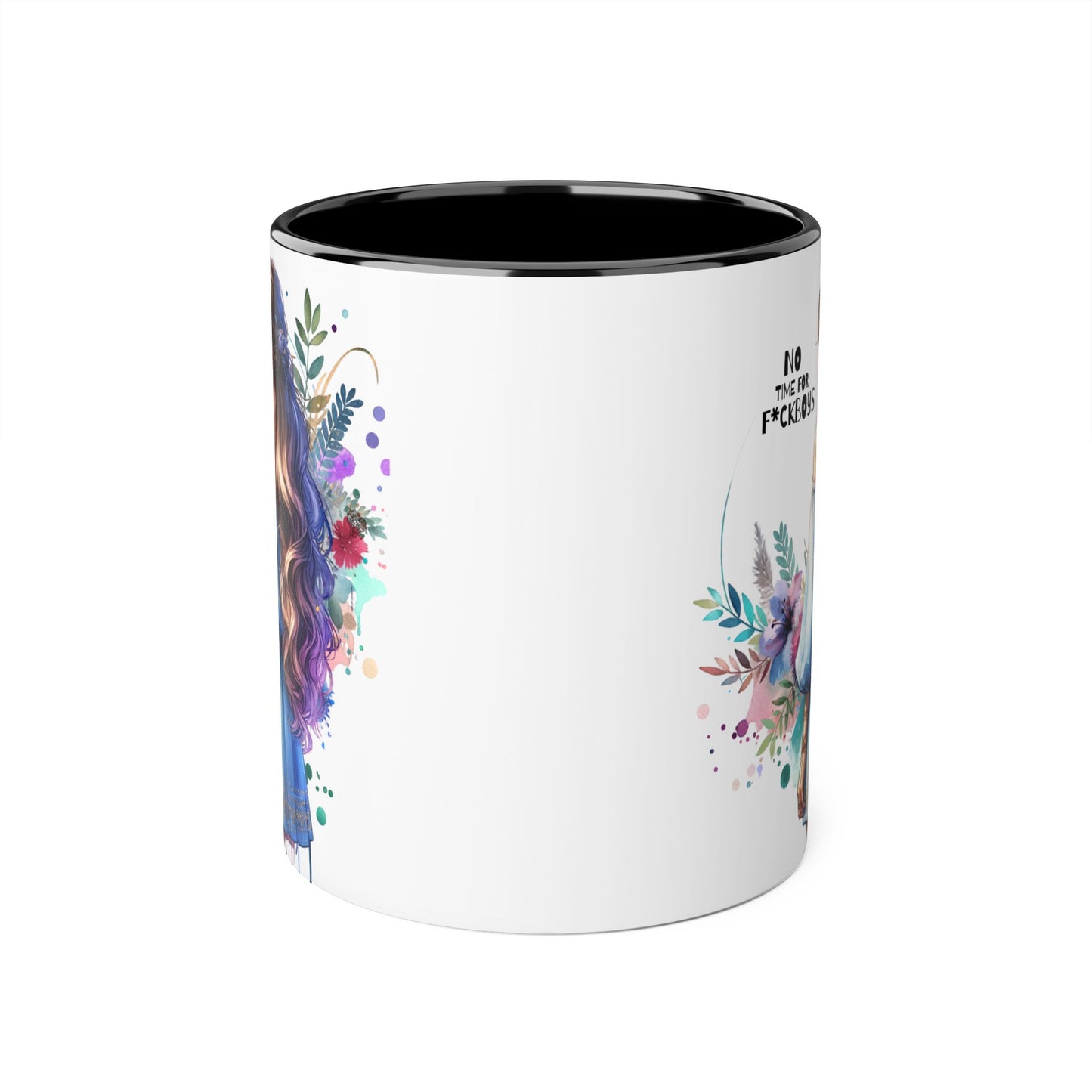 Funny Accent Mug - No Time For F*boys 11oz