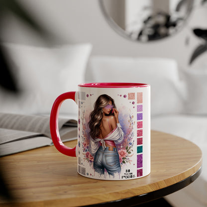 Funny Accent Mug - No Time For F*boys 11oz
