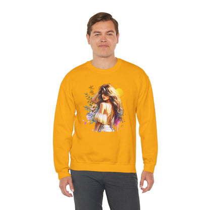 I Don`t  Make Mistakes, I Just Date Them Chic Floral Art Crewneck Sweatshirt, Cozy Gift for Her, Casual Wear, Fashionable Sweatshirt, Relaxed Style