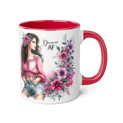 Stylish Floral Accent Mug, Perfect Gift for Divorced Friends, Motivational Coffee Cup, Unique Home Decor, Self-Love Reminder, Fun [...]