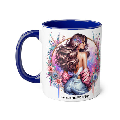 Funny Accent Mug - No Time For F*boys 11oz