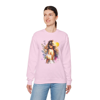 I Don`t  Make Mistakes, I Just Date Them Chic Floral Art Crewneck Sweatshirt, Cozy Gift for Her, Casual Wear, Fashionable Sweatshirt, Relaxed Style