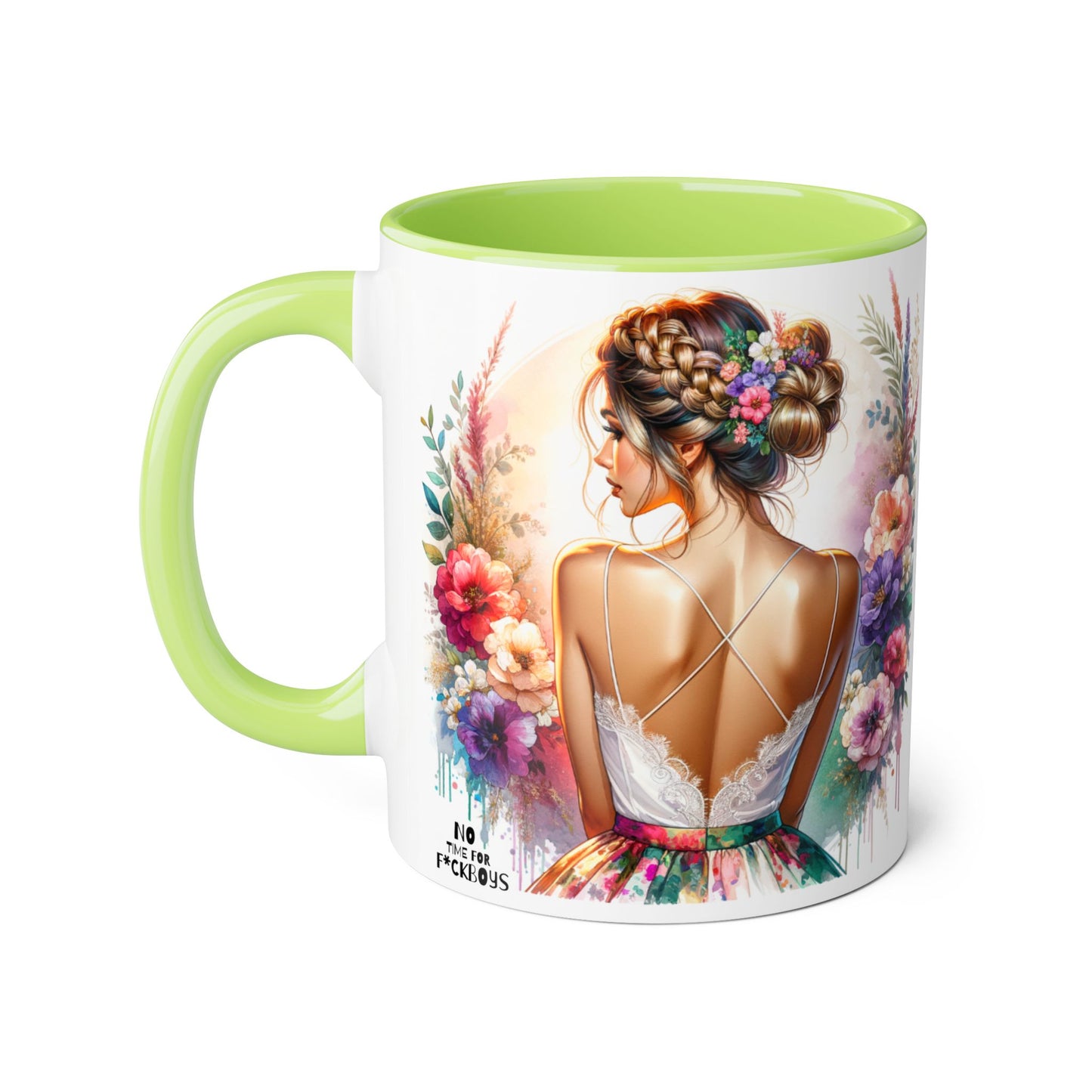 Funny Accent Mug - No Time For F*boys 11oz