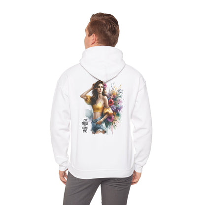 Breakup Hoodie - Unisex Hooded Sweatshirt Lost You and Found Me Design