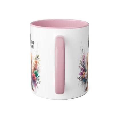 Dump Him Accent Mug