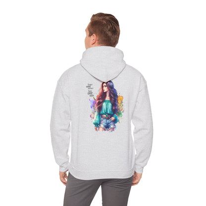 I Don`t  Make Mistakes, I Just Date Them Vibrant Artistic Hoodie - Unisex Heavy Blend™ Hooded Sweatshirt, Casual Wear, Gifts for Art Lovers, Cozy Lounging, Unique Fashion
