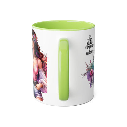 Funny Accent Mug - My Taste in Men is Probably a Disability Humor 11oz Cup