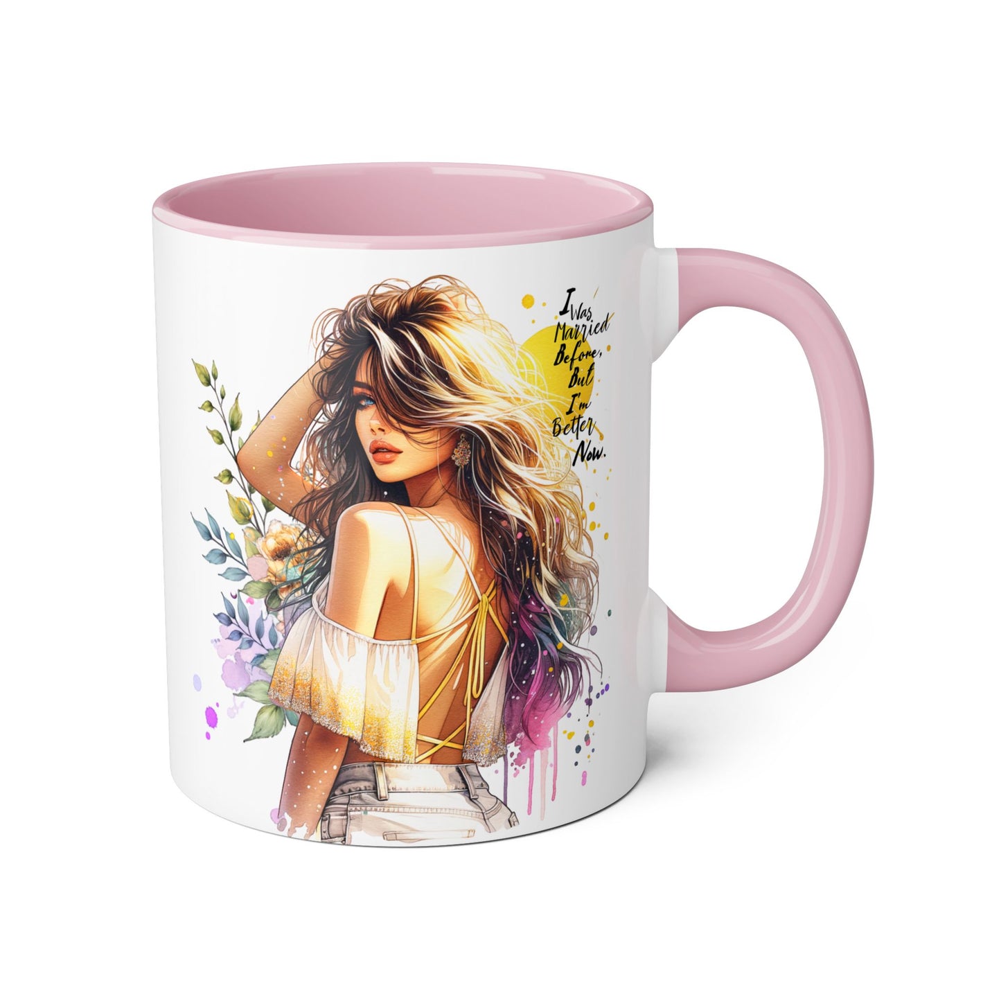 I Was Married Before But I'm Better Now Inspirational Accent Mug, 11oz Coffee Cup, Artistic Mug for Self-Love, Unique Gift for Friends, Motivational Gift Idea, Perfect for [...]