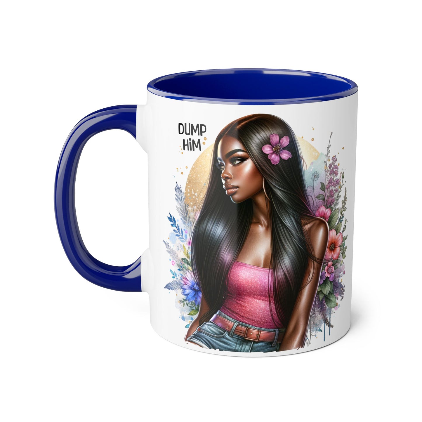 Empowerment Mug, Stylish Art Mug, Coffee Lover Gift, Inspirational Mug, Unique Art Mug, Affirmation Gift