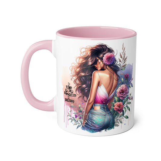 Funny Accent Mug - My Taste in Men is Probably a Disability Humor 11oz Cup