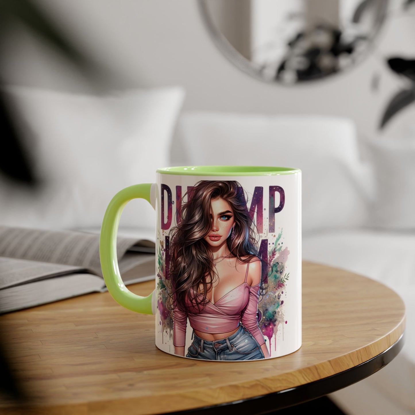 Dump Him Funny Accent Mug 11oz