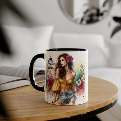 Funny Accent Mug - My Taste in Men is Probably a Disability Humor 11oz Cup