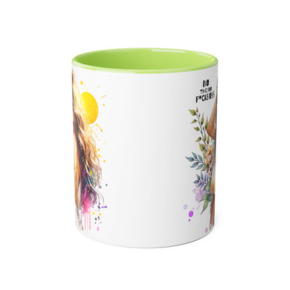Funny Accent Mug - No Time For F*boys 11oz